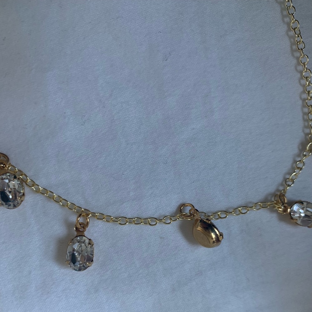 Frasier Sterling jeweled choker